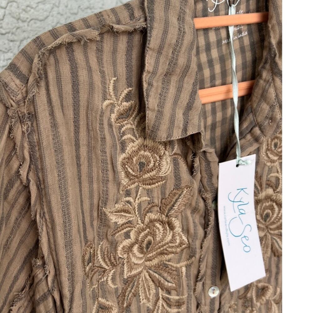 NWT Anthropologie Kyla Seo Myra Shirt - Size Small - Picture 5 of 12